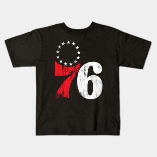 Distressed 76 Logo Kids T-Shirt